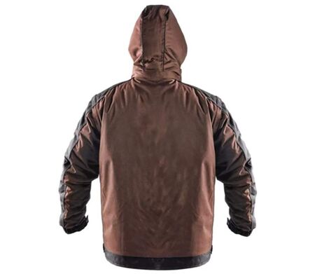 Veste de travail matelassée 2 en 1 - Homme - CXS1210-001 - marron et noir