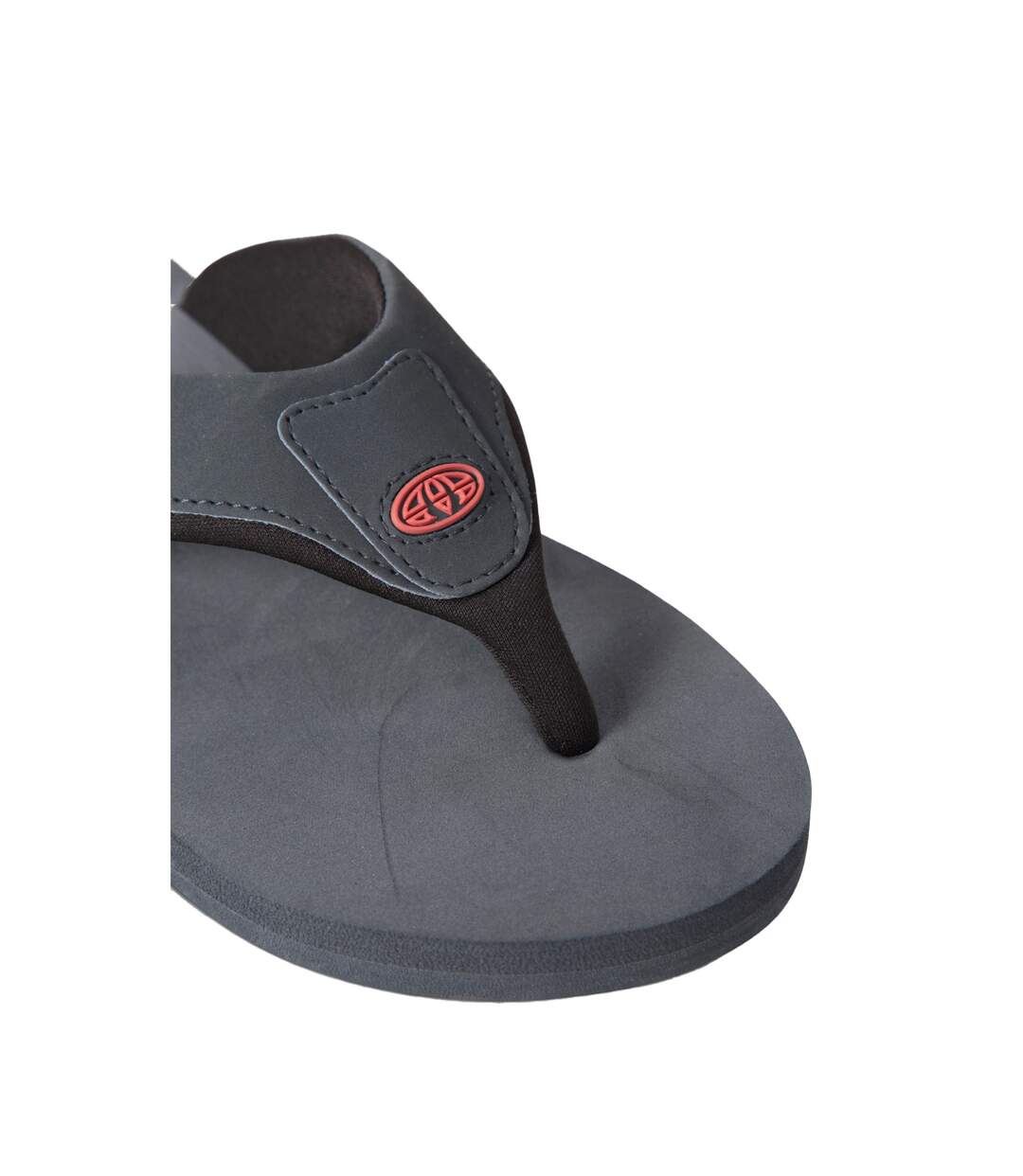 Mens Jekyl Recycled Flip Flops Asphalt Animal-4