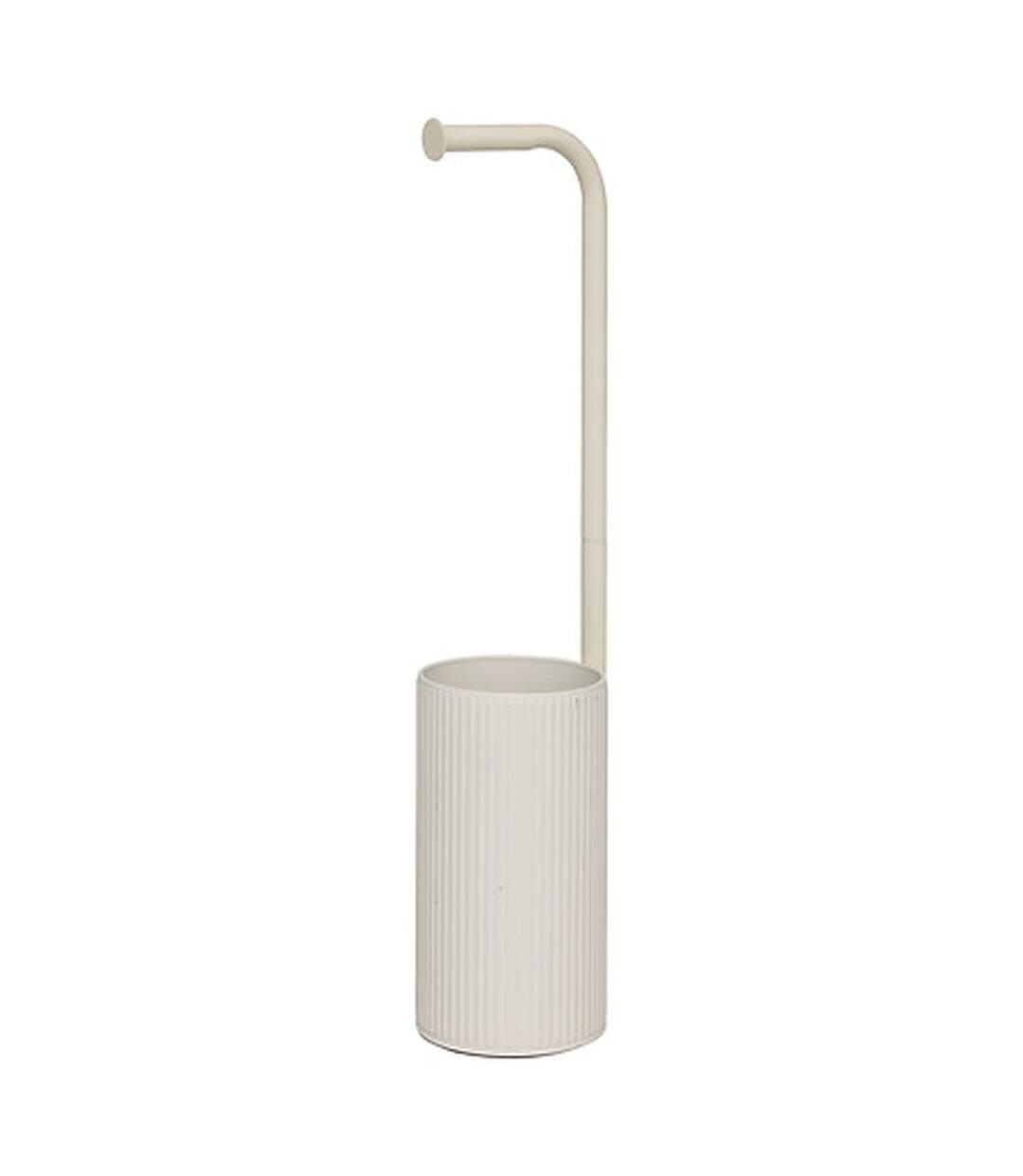 Dérouleur avec réserve pour papier toilette ONYX - Beige-1