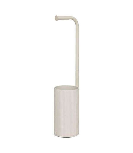 Dérouleur avec réserve pour papier toilette ONYX - Beige