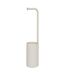 Dérouleur avec réserve pour papier toilette ONYX - Beige-1