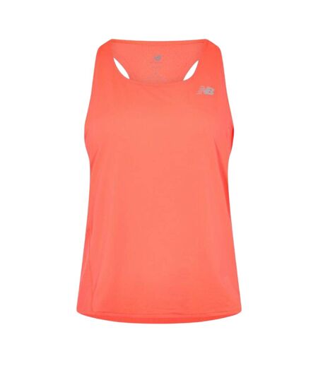 Débardeur Compétition Femme Rouge New Balance