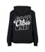 Sweat À Capuche Motif/style Imprimé Au Dos Good Vibes Femme Noir Miss Tee-2
