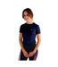 T-shirt elevate femme bleu marine HyFASHION