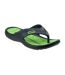 Chaussons ilamos enfant noir / vert Aquawave-1