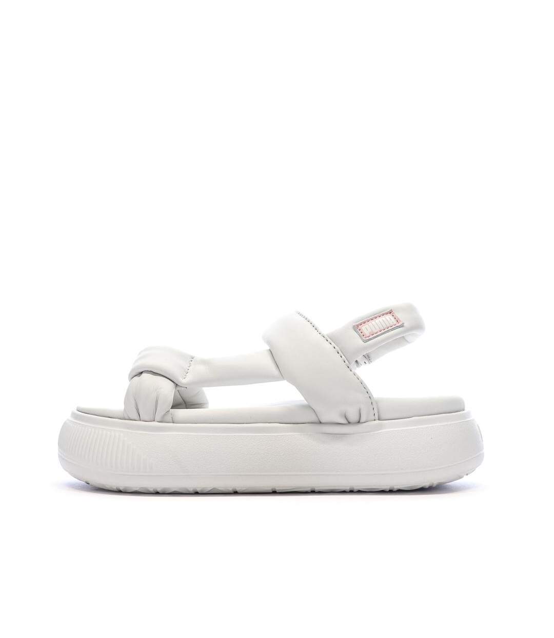 Sandales blanches femme puma suede mayu-1