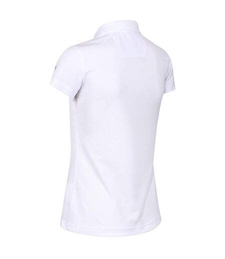 Regatta Womens/Ladies Maverick V Polo Shirt (White) - UTRG4979