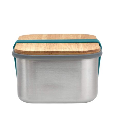 Stainless steel large 1.25l lunch box one size turquoise Black + Blum