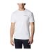 T-shirt Motif/style Imprimé Graphique Barton Homme Blanc Columbia-1