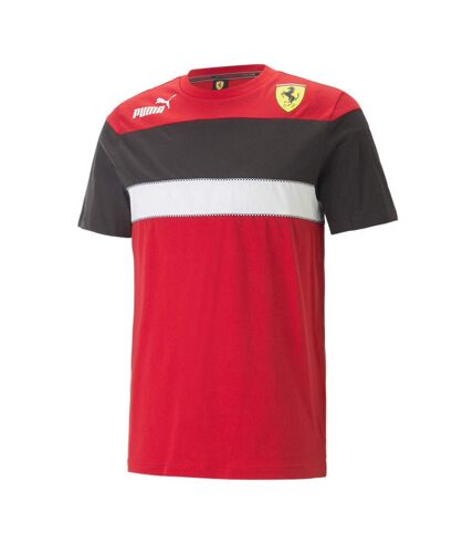 T-shirt Noire/Rouge Homme Puma Ferrari Race - XL