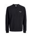 Mens Archive Logo Sweatshirt Black Jack And Jones-2