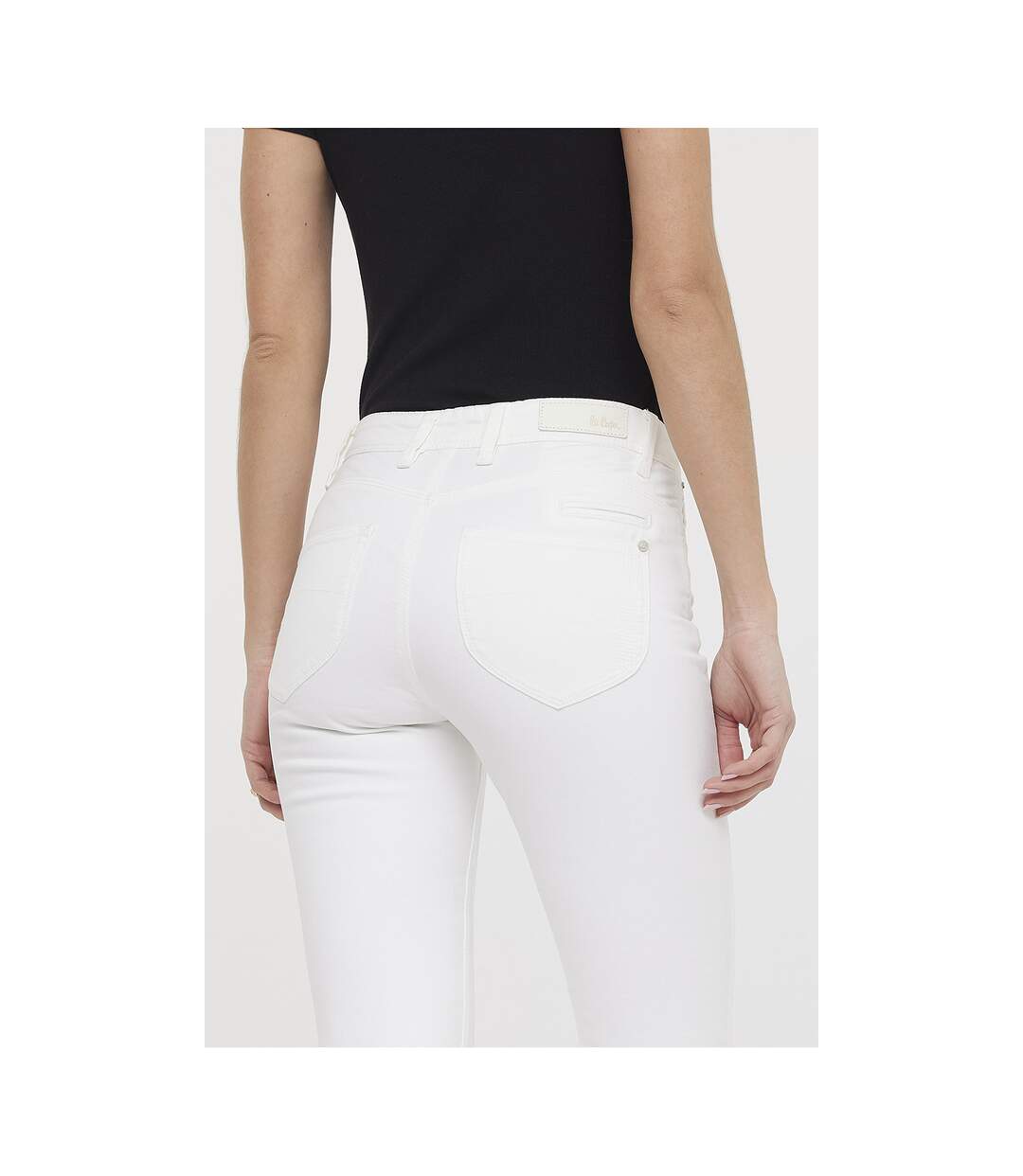 Pantalon coton pantacourt JALINA