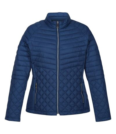 Womens/ladies tulula quilted padded jacket blue opal Regatta