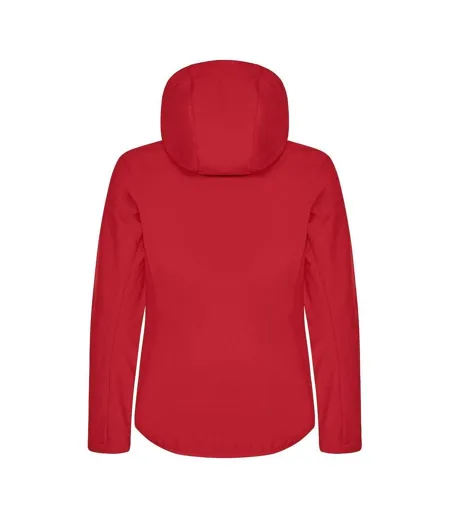 Veste Softshell Classic Femme Rouge Clique