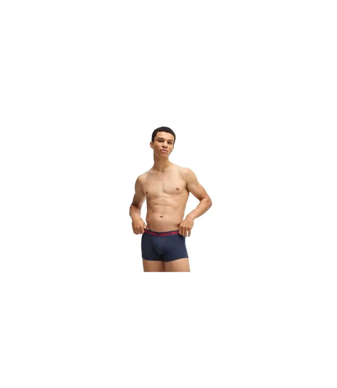 Boxers Homme Bleu Marine Hugo-1