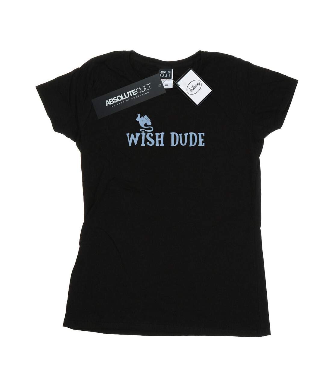 Disney T-shirt en coton Aladdin Wish Dude Femme/Femme (Noir) - UTBI15767-1