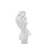 Statuette Buste Femme Déco Terrence 35cm Blanc-5