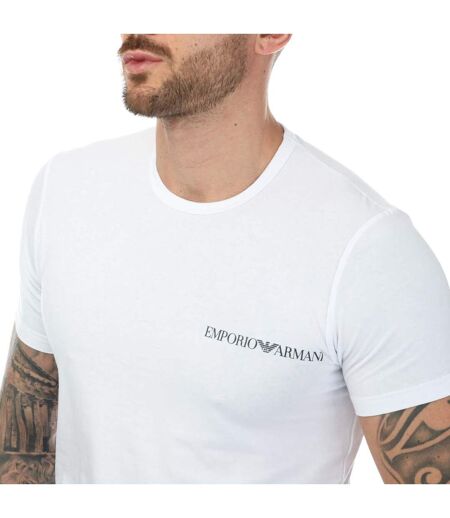 T-shirts homme blanc / noir Emporio Armani