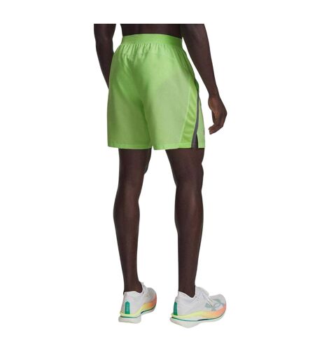 Mens Performance Running Shorts Lime Reflective Under Armour