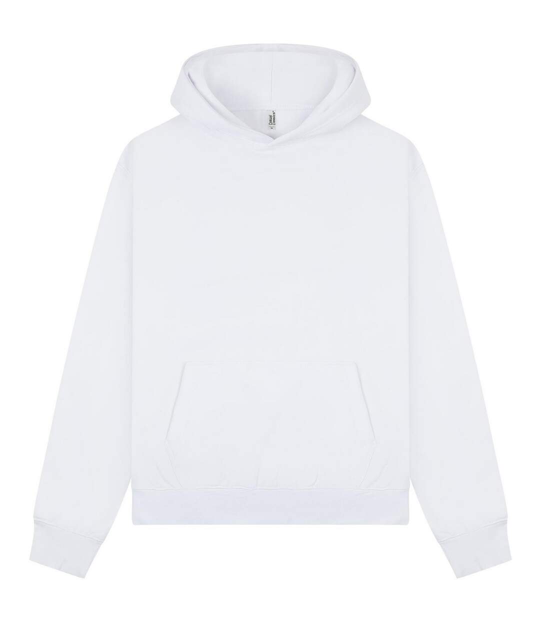 Sweat À Capuche Premium Adulte Blanc Casual Classics-1