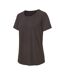 Womens/ladies Essential T-shirt Brown LA Gear-3