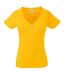 Fruit Of The Loom - T-shirt à manches courtes - Femme (Tournesol) - UTBC1361