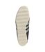 Womens/ladies Paris 3 Stripes Leather Trainers Black Silver Adidas-4