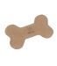 Digby & Fox Bone Leather Interactive Dog Toy (Brown) (One Size) - UTER2005