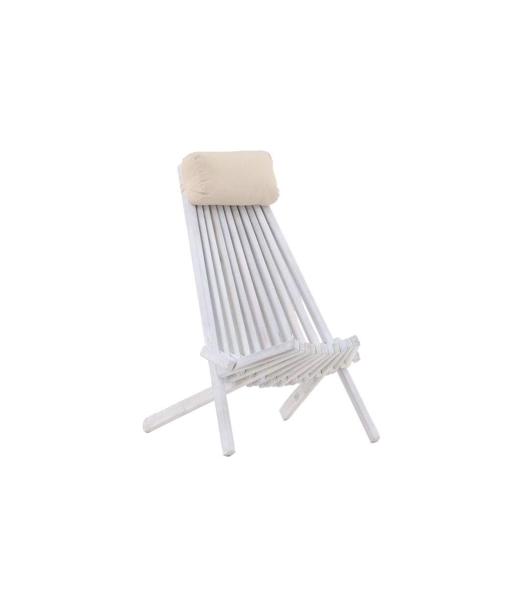 Fauteuil de Jardin Design Maja 79cm Blanc-1