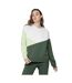 Sweat H4l22 Bld013 Femme Blanc Vert Gris 4F-1
