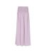 Womens/ladies High Waist Maxi Skirt Lilac Emporio Armani EA7-2