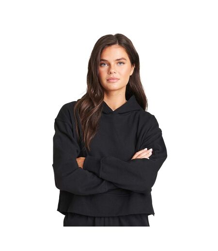 Sweat À Capuche Femme Noir Awdis
