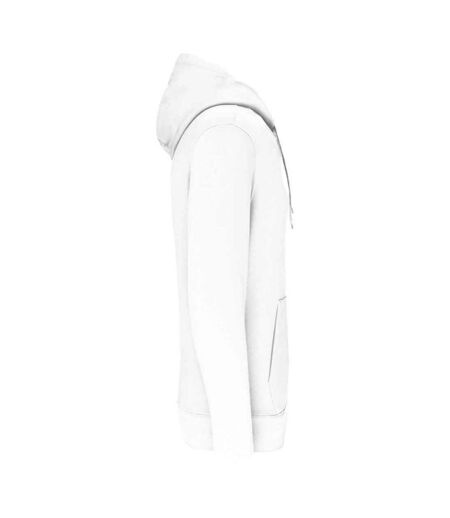 Sweat à capuche homme blanc Kariban