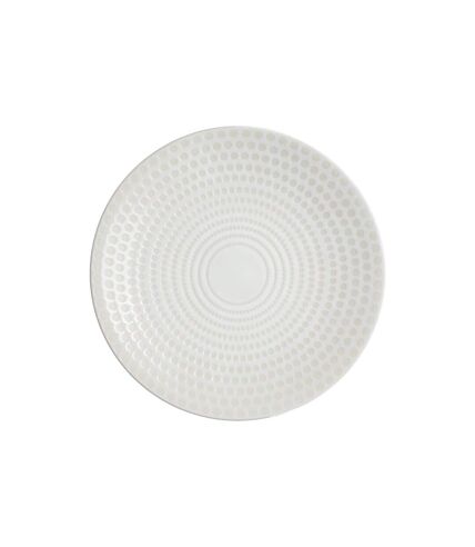 Lot de 6 Assiettes Plates Galaxy 27cm Blanc