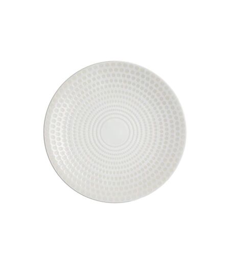 Lot de 6 Assiettes Plates Galaxy 27cm Blanc