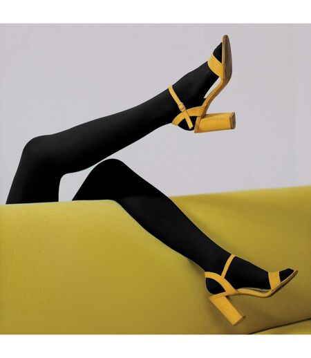3 Pair Ladies Coloured Opaque 80 Denier Plain Block Colour Tights