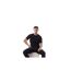 T-shirt System Homme Noir Cruyff-1
