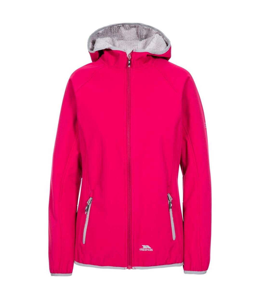 Veste softshell et polaire emery femme rose Trespass-1