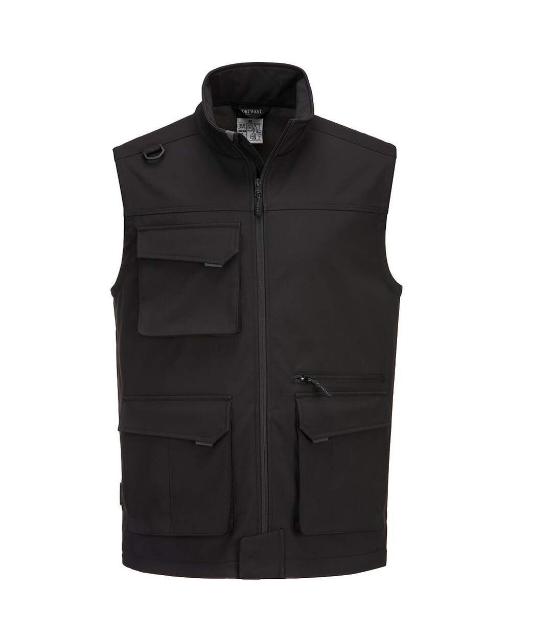 Mens kx3 softshell gilet black Portwest