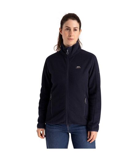 Womens/ladies Celia Fleece Jacket Navy Trespass