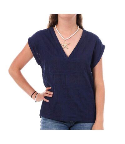 T-shirt marine femme teddy smith tildo - m