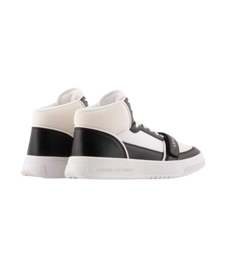 Baskets Homme Blanc Noir Armani Exchange
