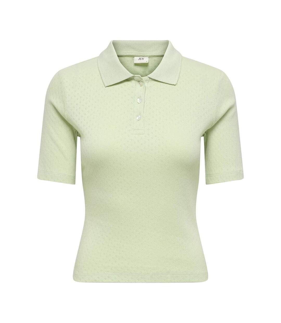 Polo vert femme jdy alsa-1