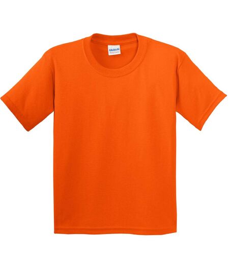 Youth Unisex Heavy Cotton T-shirt Orange Gildan