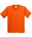 Youth Unisex Heavy Cotton T-shirt Orange Gildan-1