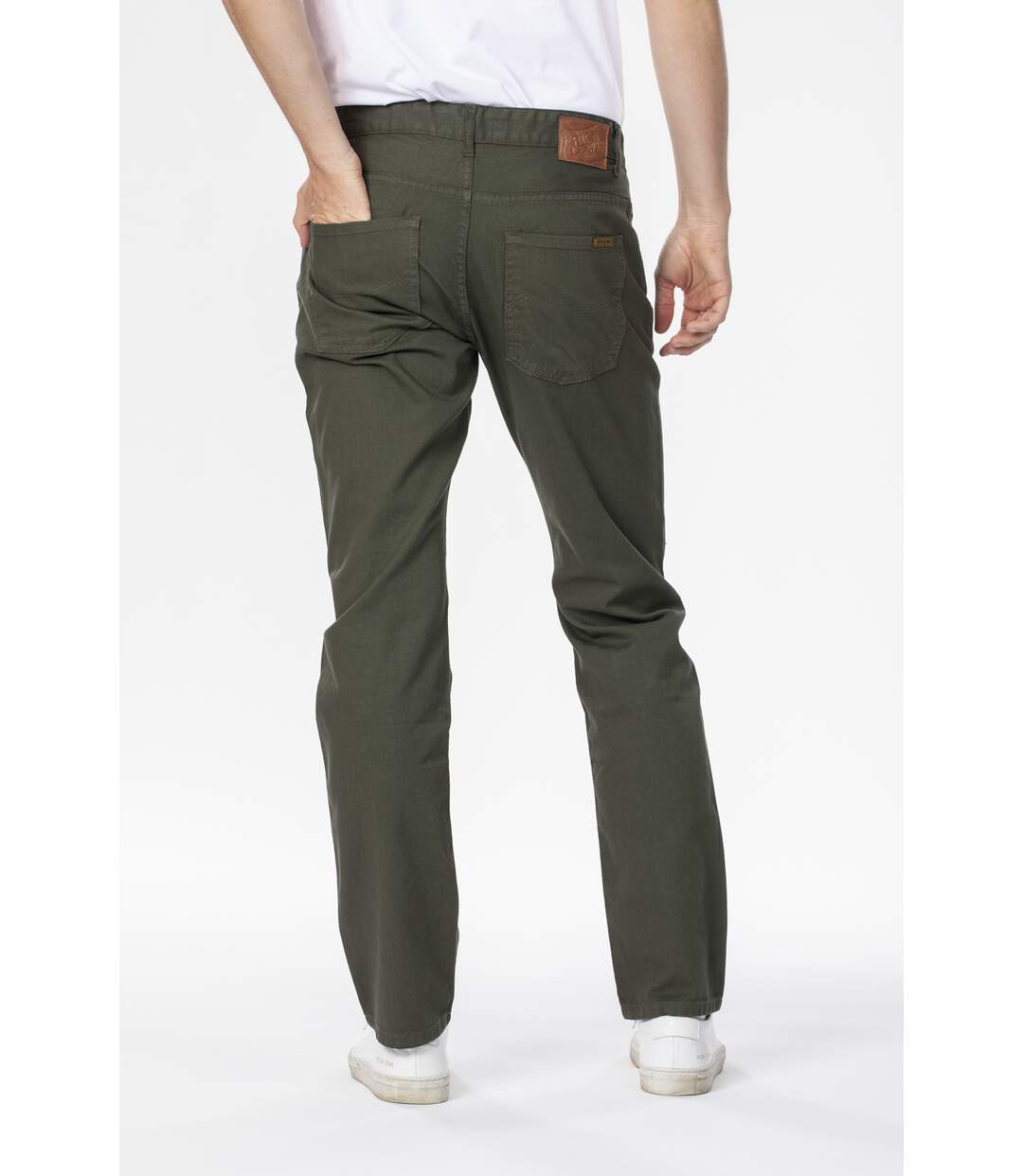Jeans RL70 coupe droite confort coton dobby piqué léger AMAL 'Rica Lewis'-3