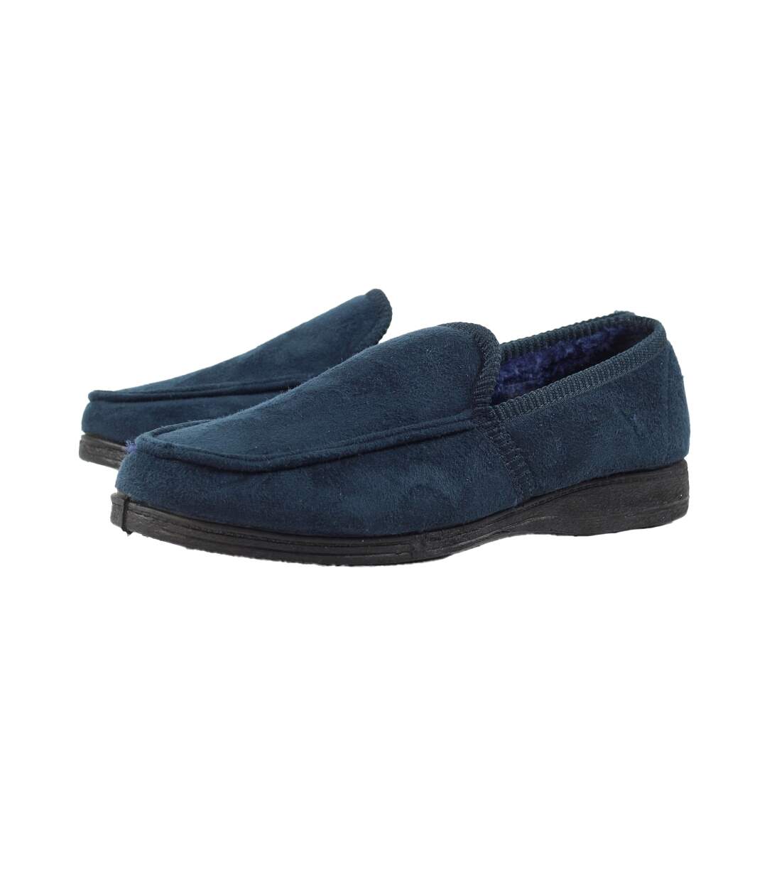 Chaussons eden homme bleu marine Lazy Dogz-1