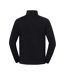 Sweat Uni Col Montant Zippé Iconic Premium Homme Noir Fruit Of The Loom-2