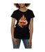 Disney T-shirt en coton Inside Out Fired Up Femme/Ladies (Noir) - UTBI36419-3