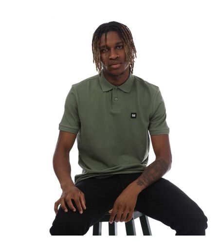 Mens Barnum Polo Shirt Green Weekend Offender